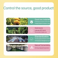 Boisson enzymatique pour le corps aux fruits et légumes Rosa Roxburghii avec vitamine C, apaise les intestins, liquide de qualité alimentaire en bouteille de 30 ml