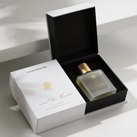 Boîte magnétique de parfum personnalisée pour les soins de la peau de parfum avec emballage de boîte cadeau de luxe pour flacon de parfum et encre de soja biodégradable