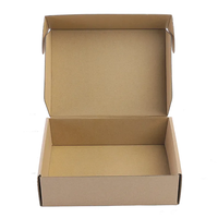 Boîte de papier en carton kraft avec chaussures à impression personnalisées