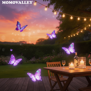 Momovalley Nuovo Arrivo Drone Tradizionale per Matrimoni all'Aperto, Resistente al Vento, con LED Bionici a Farfalla, <span class=keywords><strong>Volo</strong></span> Stabile Ingegnerizzato per Aerei Aperti - Product Image 1