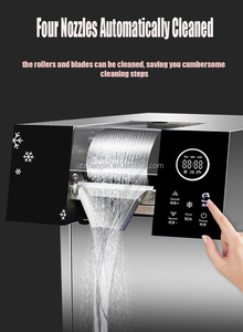 Máquina raspadora de <span class=keywords><strong>hielo</strong></span> doméstica de notable estabilidad OEM, máquina de <span class=keywords><strong>hielo</strong></span> raspado, máquina de helado eléctrica, acero inoxidable plateado - Product Image 2