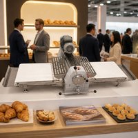 Laminoir à pâte commercial pliable en acier inoxydable pour la pâte à pain, à pizza, à tarte, machine à étaler la pâte pour boulangerie
