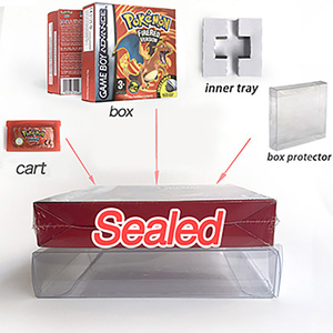 USA FRA EUR NOE ESP ITA IC SAVE CART Leaf Green Fire Red Ruby Emerald SAPPHIRE box trey Game Cartridge for Gba - Product Image 4