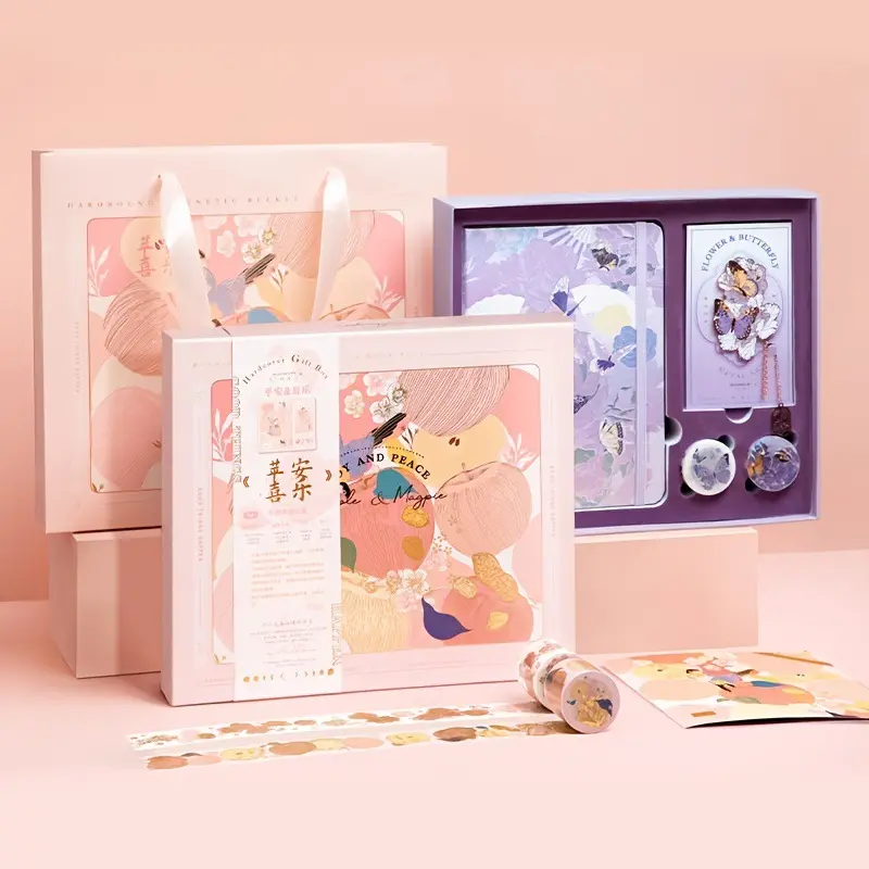 Custom Stationery Items School Supplies Planner Organizer Children Gift Journal Kid DIY Stationery Sets For teenager girls