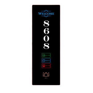 Orbita แผงสวิตช์กระ<span class=keywords><strong>จ</strong></span>กแบบสัมผัสอั<span class=keywords><strong>จ</strong></span>ฉริยะ, ป้ายบอกหมายเลขประตูโรงแรม LED - Product Image 6