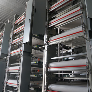 Machines automatisées pour poules pondeuses <span class=keywords><strong>Cage</strong></span> en batterie pour poules pondeuses à 8 niveaux Cages pour poules pondeuses Fermes avicoles pondeuses galvanisées à chaud - Product Image 4
