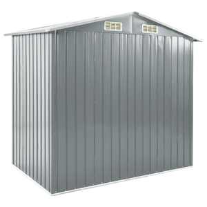 Metal Patio Outdoor Garden <strong>Sheds</strong> Backyard Bike Tool Storage <strong>Sheds</strong> with <strong>Shelving</strong> - Product Image 5