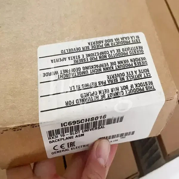 Plc 1 Piece Brand New Original Ic695chs016 Module One for Warranty Product