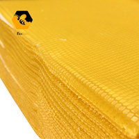 Cire d'abeille jaune biologique en vrac, feuille de fond de teint, 100% Pure naturelle, de qualité alimentaire, vente en gros, 10 pièces
