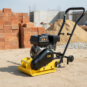 Compacteur à plaques OEM 2,5 CV C50 - Équipement de construction robuste de 49 kg à haute efficacité - Product Image 5