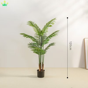 Kunstmatige groene palmboom moderne plantenbak voor winkelcentrum, huis, feest, bruiloft, vakantie, koffieshop decoratie - Product Image 3