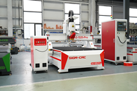 Router CNC de Alta Eficiencia con Cambio de Herramienta Semiautomático para Grabado en Madera, Ideal para Producción Industrial, Muebles, Publicidad y Carpintería