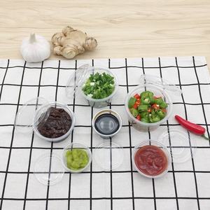 Gobelets jetables en plastique transparent pour condiments, mini portions, avec couvercles, 0,75 oz, 1 oz, 1,5 oz, 2 oz, 3,25 oz, 4 oz, 5,5 oz - Product Image 4