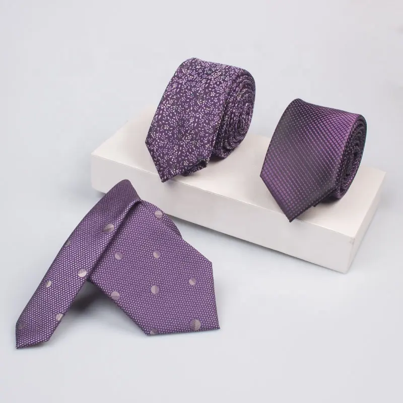 Professional Silk Necktie Business Custom Printed Classic Wedding 100% Woven Silk Men's Neck Ties
