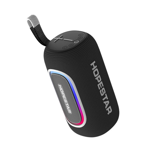 HOPESTAR P65 Pro 50W for V5.4 USB DC Powered Portable Outdoor Speaker with RGB LED Light 6000mAh Plastic Battery