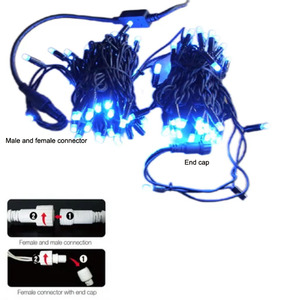 Luces de Navidad LED de 220V, Guirnaldas Decorativas con Múltiples Modos para Exteriores, Bodas y Fiestas - Product Image 2