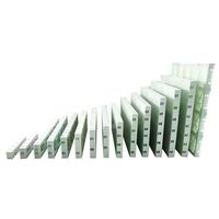 Panneaux de coffrage en plastique creux légers et réutilisables, conception imperméable pour la construction de murs, de dalles et de colonnes en béton