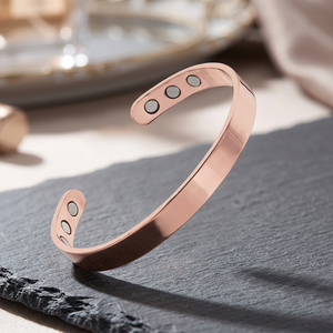 High Selling Adjustable <b>Copper</b> Cuff <b>Bracelets</b> for Arthritis Relief Classic Christian Cross Design for Women Men Anniversary - Product Image 3