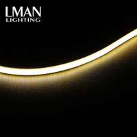 Nouvelle conception de bande LED COB ultra-étroite et large, largeur de circuit imprimé de 5 mm, DC24V-480P, sans taches, CRI 90, 10W/m, garantie de 2 à 3 ans