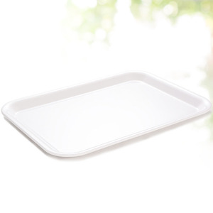 White Rectangular Melamine <b>Tray</b> A5 Size For Hotel Coffee <b>Tea</b> Serving Commercial Use - Product Image 5