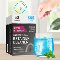 Comprimés effervescents de nettoyage pour prothèses dentaires et appareils orthodontiques, 60 unités, vente en gros
