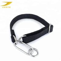 Maßgefertigtes Reißfestes Nylon-Hundehalsband mit Passender Leine, Trainingsset mit Mehrfach-D-Ring, Silberner Metall-Karabinerhaken, Haustierzubehör