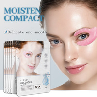 Haute qualité OEM collagène masque pour les yeux huile de cynorrhodon extrait de pépins de raisin soins des yeux patchs papillon forme Hydr Ating peau masque pour les yeux