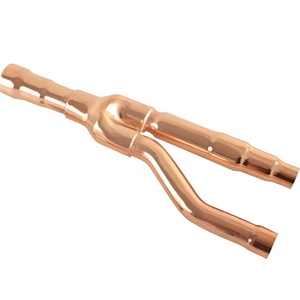 Raccord de tuyauterie CVC en cuivre en T pour collecteur d'unité intérieure de climatisation, haute qualité, bon prix - Product Image 1