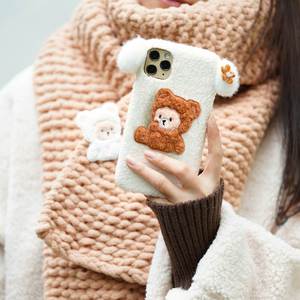 New Self Adhesive Embroidery Cute Cartoon Plush Bear Patch for Decoration - Product Image 6