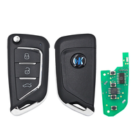 KEYDIY B21-3 Serie B, Control Remoto Universal de 3 Botones, ABS Negro, Llave de Auto para KD900+ URG200, Herramientas de Programación