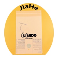 Sac auto-adhésif compostable personnalisé sac biodégradable écologique sac d'emballage blanc givré pour sous-vêtements