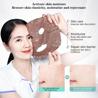 Masque Détoxifiant Professionnel Personnalisé aux Algues Marines, Masque Purifiant aux Graines d'Algues Riches en Minéraux pour les Pores, Fourniture en Gros, Masque Facial de Massage, OEM