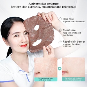 Masque Détoxifiant Professionnel Personnalisé aux Algues Marines, Masque Purifiant aux Graines d'Algues Riches en Minéraux pour les Pores, Fourniture en Gros, Masque Facial de Massage, OEM - Product Image 4