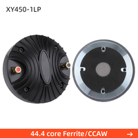 Haut-parleur de pointe HF XY450-1LP 115 mm, goulot de 26 mm, aimant aérospatial 44 noyaux, 110 W max, 8 ohms, en titane, pour réparation de haut-parleurs PA