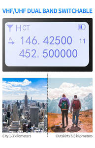 วิทยุสื่อสารแบบสองโหมด ET-D889  อนาล็อก+ดิจิตอล DMR UHF+VHF  พร้อม GPS และฟังก์ชันบันทึกเสียง (ตัวเลือกเสริม) - Product Image 2
