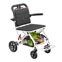 Fauteuil roulant durable et stable en acier au carbone avec roues alvéolées de 8 pouces, coussin respirant et paniers de courses pour fournitures d'établissements médicaux