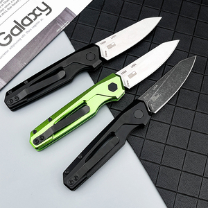 Couteau de poche EDC LAUNCH-11 7550, outils de chasse, de camping et de survie en plein air, usage industriel, lame en CPM154, manche en alliage d'aluminium, OEM - Product Image 5