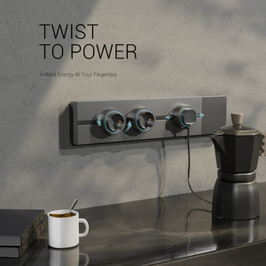 Enchufe de pista móvil de aluminio de nueva tecnología con enchufe EU/US/UK Adaptador Modular Móvil Riel de alimentación USB Tipo C - Product Image 4