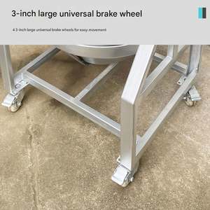 Olla Giratoria y Móvil para Sopas, para Cocinar Alimentos, Hervir Agua y Freír Ingredientes - Product Image 4