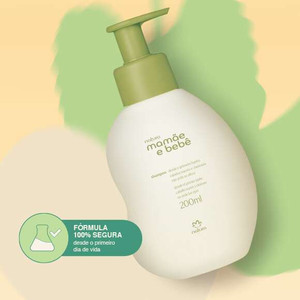 Natura - Mamae e Bebe - Shampoo 200Ml-(mamma e bambino-Shampoo 6.76FlOz) - Product Image 1