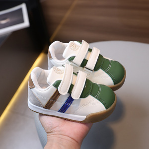 Scarpe per Bambini Nuova Collezione Autunnale, <span class=keywords><strong>Sneakers</strong></span> Alte alla Caviglia con Lacci Frontali, Scarpe Casual Traspiranti in Gomma per Bambini e Bambine - Product Image 4