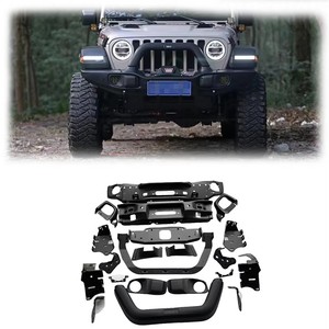 Système de carrosserie automobile ApexRide New Style 4x4, accessoires automobiles, pare-chocs avant pour <span class=keywords><strong>Jeep</strong></span> <span class=keywords><strong>Wrangler</strong></span> JL JT - Product Image 1
