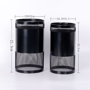 ฝาครอบมอระกู่โลหะถ่านชาร์โคลอุปกรณ์เสริมมอระกู่ป้องกันการลวกกระจกบังลมโลหะสีดำ - Product Image 4