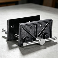Étau d'établi en fonte pour le travail du bois, étau de table à visser, étau utilitaire pour charpentier, étau d'atelier pour établi avec visseuse, durable