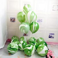 12 pouces anniversaire Agate ballon Festival fête ballons marbre Latex ballon fête fournitures