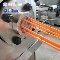 SUNPRING Extrudeuse de paille à boire pour riz Ligne de production de paille à boire pour riz