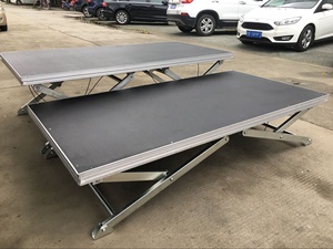 Plataforma elevadora de tijera SGAIER Professional Synchronous Lifting High Load Stage Theater para elevación de artistas en escenarios. - Product Image 1