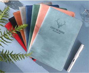 Custom A5 Hardcover Leather Notebook with 100 Sheets Gift Option-New Design PU Leather <b>Journal</b> - Product Image 3