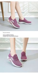 Chaussures de course pour femmes YATAI imperméables, respirantes et confortables, nouvelle collection printemps, légères et blanches - Product Image 4