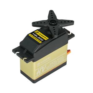 Сервомотор HBL200 20 кг, бесщеточный, с высоким крутящим моментом, металлическим редуктором, для радиоуправляемых моделей автомобилей и краулеров масштаба 1/10, 1/8 - Product Image 5